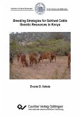 Breeding Strategies for Sahiwal Cattle Genetic Resources in Kenya (eBook, PDF)
