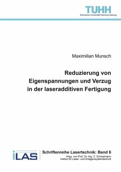 Cover Reduzierung von Eigenspannungen und Verzug in der laseradditiven Fertigung (eBook, PDF)