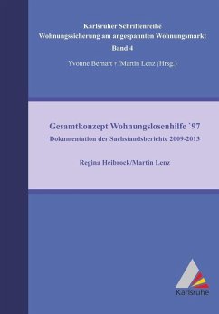 Gesamtkonzept Wohnungslosenhilfe `97 (eBook, PDF)