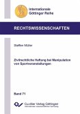Zivilrechtliche Haftung bei Manipulation von Sportveranstaltungen (eBook, PDF)