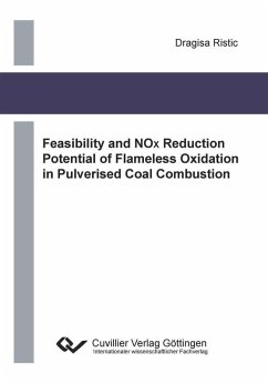 Cover Feasibility and NOx Reduction Potential of Flameless Oxidation in Pulverised Coal Combustion (eBook, PDF)