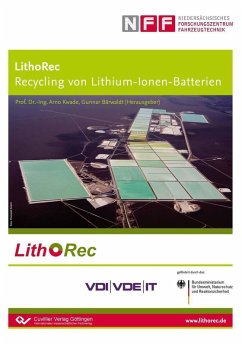 LithoRec Recycling von Lithium-Ionen-Batterien (eBook, PDF)