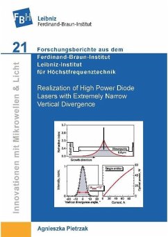Realization of High Power Diode Lasers with Extremely Narrow Vertical Divergence (eBook, PDF)