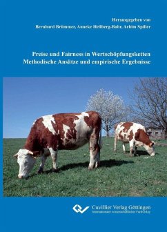 Cover Preise und Fairness in Wertschöpfungsketten Methodische Ansätze und empirische Ergebnisse (eBook, PDF)