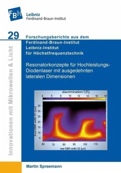 Resonatorkonzepte für Hochleistungs-Diodenlaser mit ausgedehnten lateralen Dimensionen (eBook, PDF)