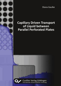 Capillary Driven Transport of Liquid between Parallel Perforated Plates (eBook, PDF)