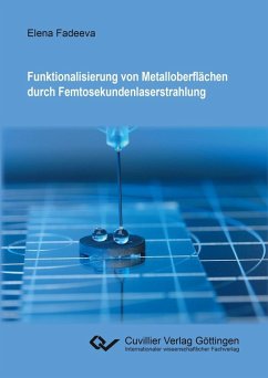 Funktionalisierung von Metalloberflächen durch Femtosekundenlaserstrahlung (eBook, PDF)