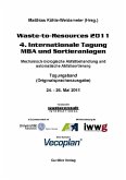 Waste-to-Resources 2011 - 4. Internationale Tagung MBA und Sortieranlagen (eBook, PDF)