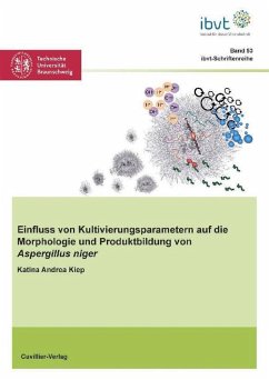Einfluss von Kultivierungsparametern auf die Morphologie und Produktbildung von Aspergillus niger (eBook, PDF)