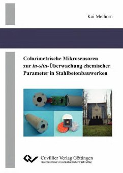 Cover Colorimetrische Mikrosensoren zur in-situ-Überwachung chemischer Parameter in Stahlbetonbauwerken (eBook, PDF)