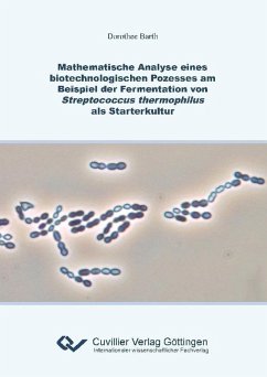 Cover Mathematische Analyse eines biotechnologischen Prozesses am Beispiel der Fermentation von Streptococcus thermophilus als Starterkultur (eBook, PDF)