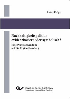 Cover Nachhaltigkeitspolitik: evidenzbasiert oder symbolisch? (eBook, PDF)