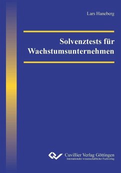 Solvenztests für Wachstumsunternehmen (eBook, PDF)