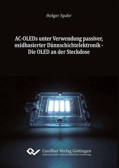 AC-OLEDs unter Verwendung passiver, oxidbasierter Dünnschichtelektronik (eBook, PDF)