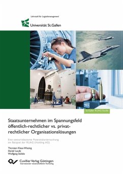 Cover Staatsunternehmen im Spannungsfeld öffentlich-rechtlicher vs. privat- rechtlicher Organisationslösungen (eBook, PDF)
