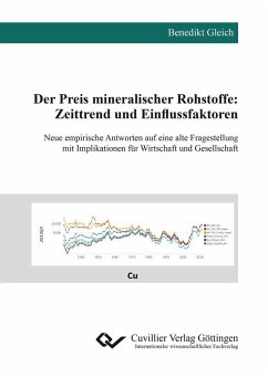 Cover Der Preis mineralischer Rohstoffe: Zeittrend und Einflussfaktoren (eBook, PDF)