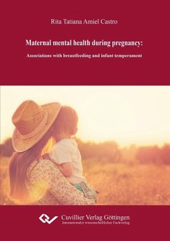 Cover Maternal mental health during pregnancy: associations with breastfeeding and infant temperament (eBook, PDF)