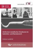 Umformen metallischer Strukturen im Submikro- und Nanobereich (eBook, PDF)