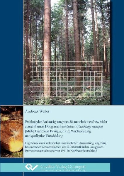 Prüfung der Anbaueignung von 38 autochthonen bzw. nichtautochthonen Douglasienherkünften (Pseudotsuga menziesii [Mirb.] Franco) in Bezug auf ihre Wuchsleistung und qualitative Entwicklung (eBook, PDF)
