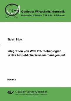 Integration von Web 2.0-Technologien in das betriebliche Wissensmanagment (eBook, PDF)