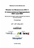 Waste-to-Resources 2011- IV International Symposium MBT and MRF (eBook, PDF)