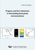 Progress and first milestones in formulating food-grade microemulsions (eBook, PDF)
