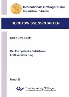 Der Europäische Betriebsrat kraft Vereinbarung (eBook, PDF)