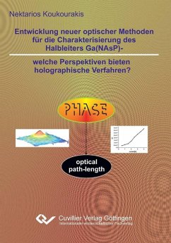 Cover Entwicklung neuer optischer Methoden für die Charakterisierung des Halbleiters Ga(NAsP) – welche Perspektiven bieten holographische Verfahren? (eBook, PDF)