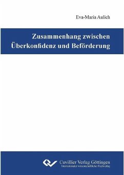 Cover Zusammenhang zwischen Überkonfidenz und Beförderung (eBook, PDF)