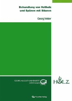 Cover Behandlung von Vollholz und Spänen mit Silanen (eBook, PDF)