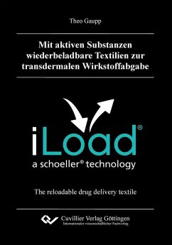 Cover Mit aktiven Substanzen wiederbeladbare Textilien zur transdermalen Wirkstoffabgabe (eBook, PDF)
