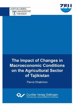 Cover The Impact of Changes in Macroeconomic Conditions on the Agricultural Sector of Tajikistan (eBook, PDF)