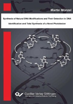 Cover Synthese natürlicher DNA Modifikationen und deren Detektion in DNA - Identifikation und Totalsynthese eines neuartigen DNA Photoschadens (eBook, PDF)