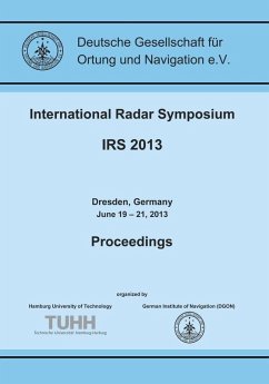 International Radar Symposium IRS 2013 (eBook, PDF)