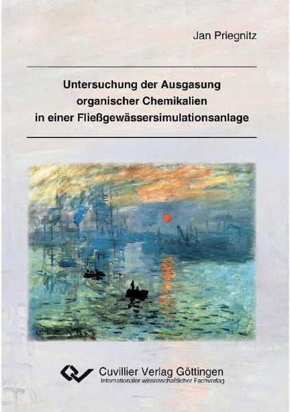 Untersuchung der Ausgasung organischer Chemikalien in einer Fließgewässersimulationsanlage (eBook, PDF)