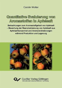 Quantitative Evaluierung von Aromastoffen in Apfelsaft (eBook, PDF)