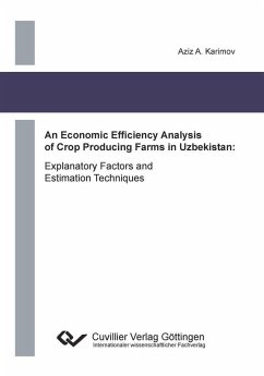 Cover An Economic Efficiency Analysis of Crop Producing Farms in Uzbekistan (eBook, PDF)