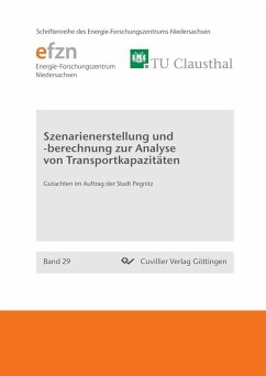 Cover Szenarienerstellung und -berechnung zur Analyse von Transportkapazitäten (eBook, PDF)