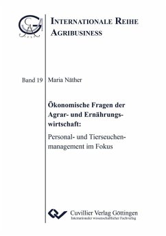 Cover Ökonomische Fragen der Agrar- und Ernährungswirtschaft (eBook, PDF)