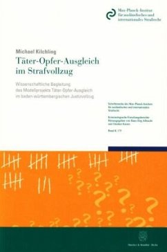 Täter-Opfer-Ausgleich im Strafvollzug. - Kilchling, Michael