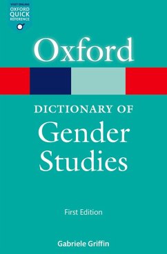 A Dictionary of Gender Studies (eBook, ePUB) - Griffin, Gabriele