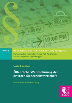 Öffentliche Wahrnehmung der privaten Sicherheitswirtschaft - Limpach, Lydia