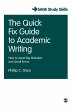 The Quick Fix Guide to Academic Writing - Bild 1