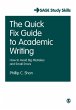The Quick Fix Guide to Academic Writing - Bild 1