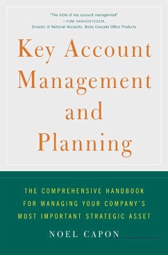 Key Account Management and Planning (eBook, ePUB) - Capon, Noel
