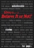 Ripley's Unbelievable Stories For Guys (eBook, ePUB)