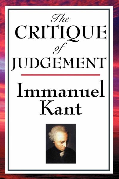 The Critique of Judgment (eBook, ePUB)