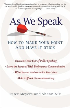 As We Speak (eBook, ePUB) - Meyers, Peter; Nix, Shann