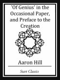 Of Genius' in the Occassional Paper, and Preface to the Creation (eBook, ePUB) Of Genius' in the Occassional Paper, and Preface to the Creation (eBook, ePUB)