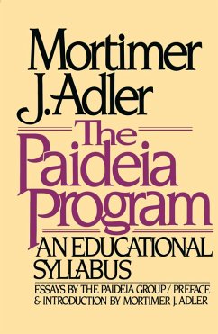 Paideia Program (eBook, ePUB) - Adler, Mortimer J.